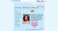 Desktop Screenshot of dorothywellingtonministries.com